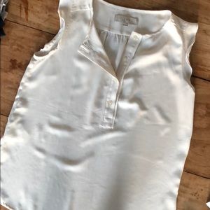 Loft ivory blouse